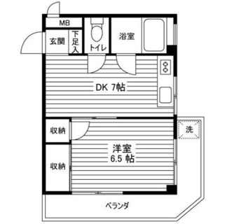 東京都板橋区板橋４丁目 賃貸マンション 1DK