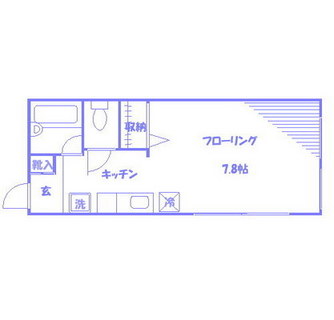 東京都北区滝野川５丁目 賃貸アパート 1R