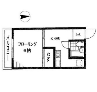 東京都板橋区板橋４丁目 賃貸マンション 1K