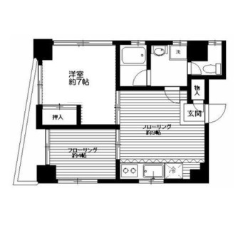 東京都豊島区西巣鴨２丁目 賃貸マンション 2DK