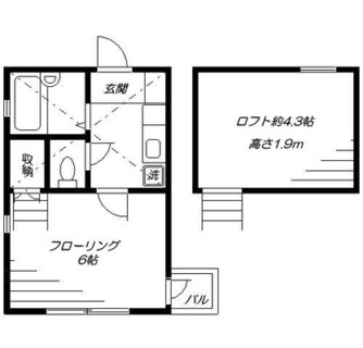 東京都豊島区池袋本町４丁目 賃貸アパート 1K