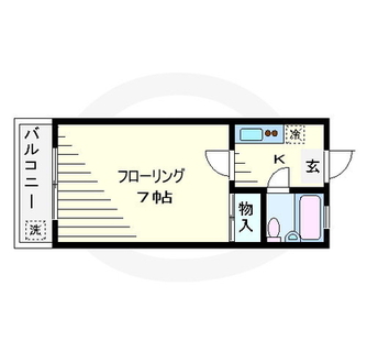 東京都豊島区上池袋２丁目 賃貸マンション 1K