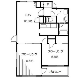 東京都板橋区板橋２丁目 賃貸マンション 2LDK