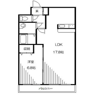 東京都北区滝野川７丁目 賃貸マンション 1LDK