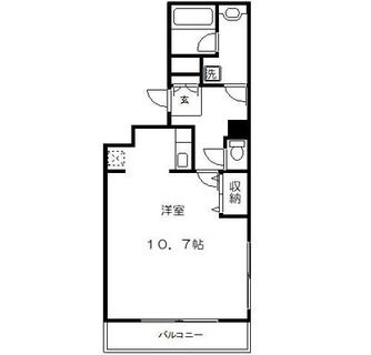 東京都北区滝野川７丁目 賃貸マンション 1K