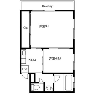 東京都豊島区上池袋４丁目 賃貸マンション 2K