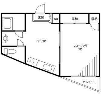 東京都板橋区板橋１丁目 賃貸マンション 1DK