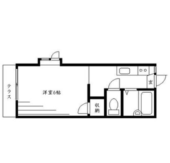 東京都北区滝野川５丁目 賃貸アパート 1K