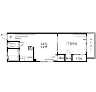 東京都北区滝野川７丁目 賃貸マンション 1LDK