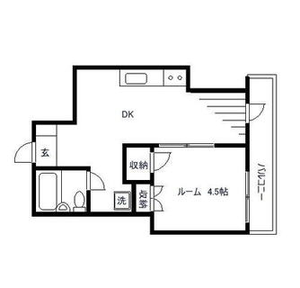 東京都北区滝野川７丁目 賃貸マンション 1DK