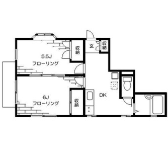 東京都板橋区板橋１丁目 賃貸アパート 2DK