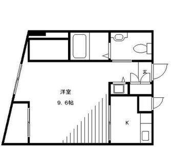 東京都板橋区板橋２丁目 賃貸マンション 1K