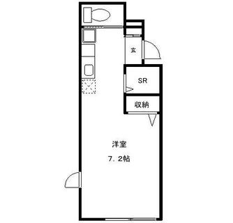 東京都豊島区上池袋３丁目 賃貸アパート 1R