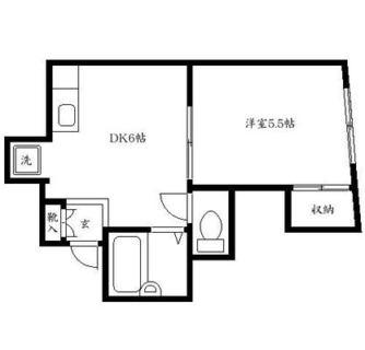 東京都北区滝野川５丁目 賃貸マンション 1DK