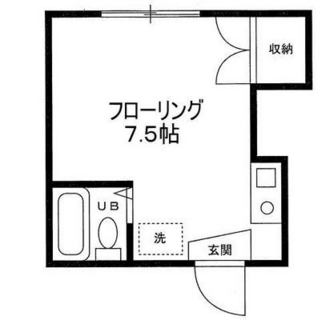 東京都北区滝野川６丁目 賃貸アパート 1R