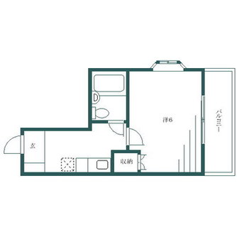 東京都北区滝野川６丁目 賃貸マンション 1K