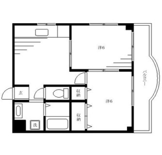 東京都板橋区板橋４丁目 賃貸マンション 2DK
