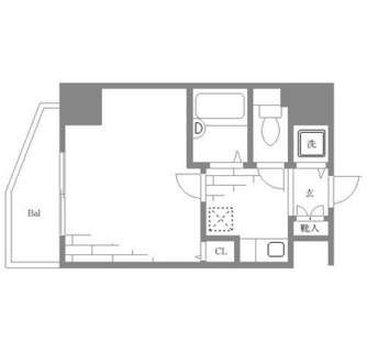 東京都北区滝野川５丁目 賃貸マンション 1K